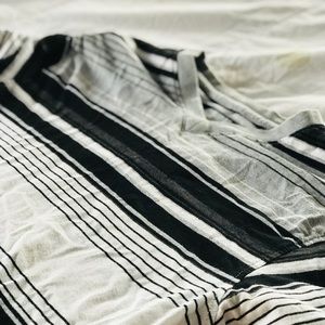 Striped Vneck